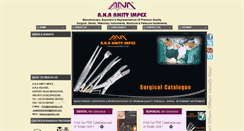 Desktop Screenshot of anaamity.com